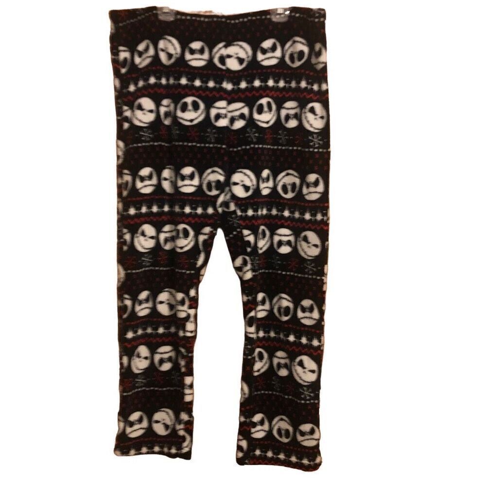 Disney Tim Burton’s Nightmare Before Christmas Women Sz 3XL/TG Plush Pajama Pant